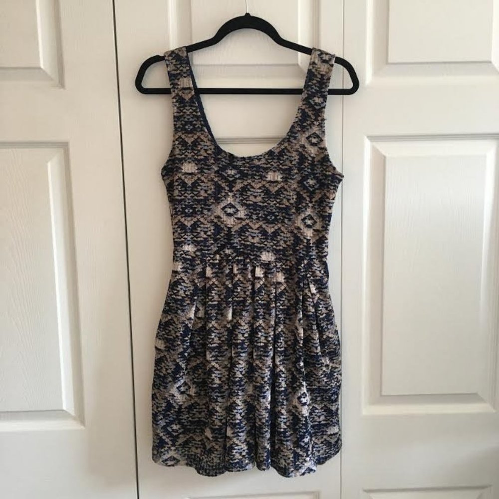 Nordstrom Mimi Chica Fit and Flare Dress